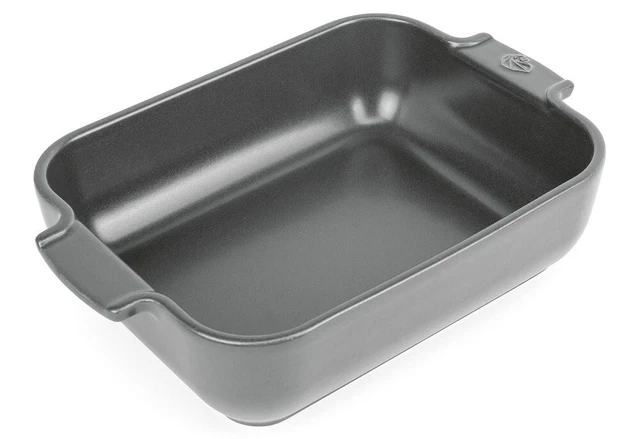 PEUGEOT Auflaufform Appolia rechteckig 25cm schiefergrau   104007