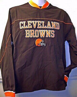 Cleveland Browns Reebok NFL Pullover Uomo Caldo Giacca 5340A Nuovo S A L