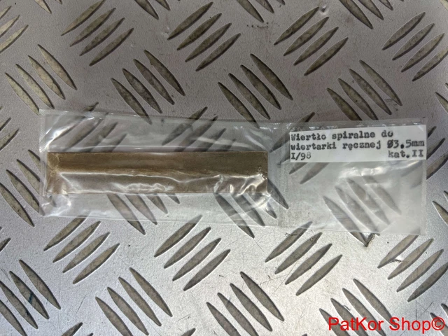 VINTAGE twist drill bit for hand drill 3,5 mm /#J PKL 20189