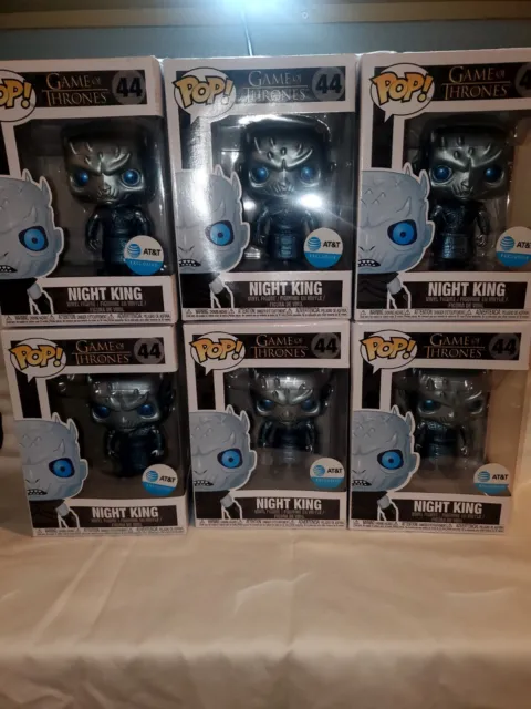 Funko Pop! Game of Thrones Night King #44 Metallic AT&T Exclusive