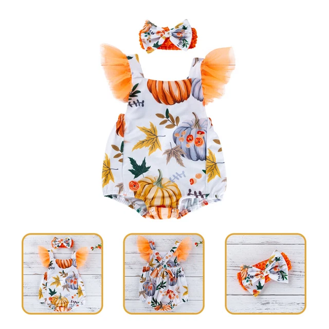 Abbigliamento neonato bambina body bambino tuta Halloween abbigliamento bambino