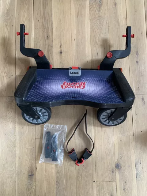 Lascal Buggy Board Maxi max. 20kg Age 2 - 6 Years with Uncut Connectors