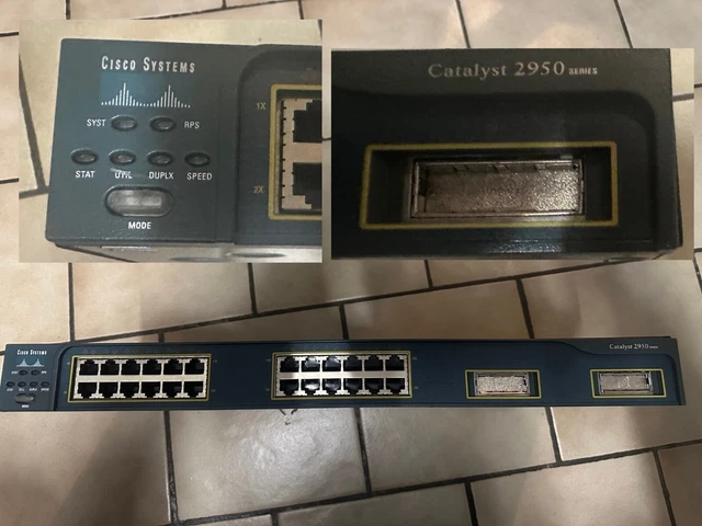 Cisco WS-C2950G-24-EI Catalyst 2950 24 Ports Administrable