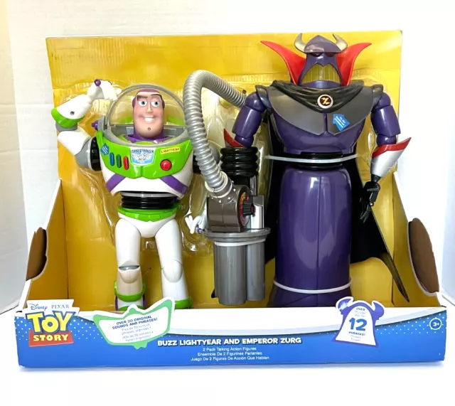 Disney Store Toy Story 2 Emperor Zurg 15” Talking Action Figure