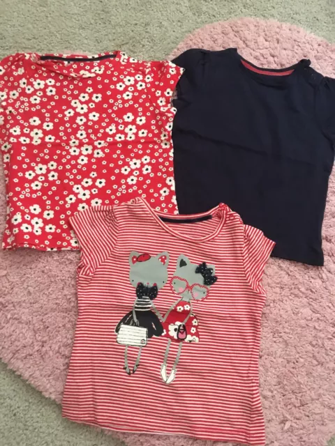 Baby Girls Top T-shirt Summer Bundle Mothercare 12-18 Months
