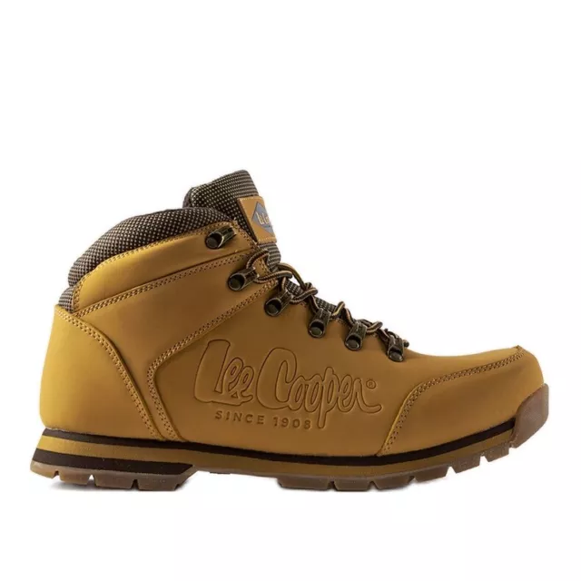 BROWN LEATHER SHOES Lee Cooper LCJ-20-01-012 £94.31 - PicClick UK