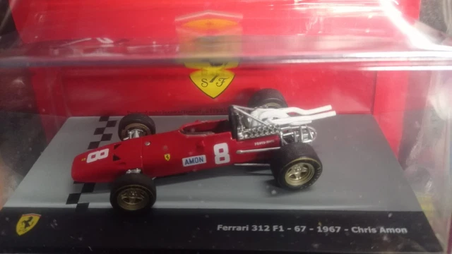 Ferrari 312 F1-67 1967 Chris Amon Collection F1 1/43 73+Book.centauria