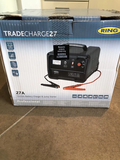 RING RCBT27 PRO 27A Battery Charger 12V/24V PicClick UK