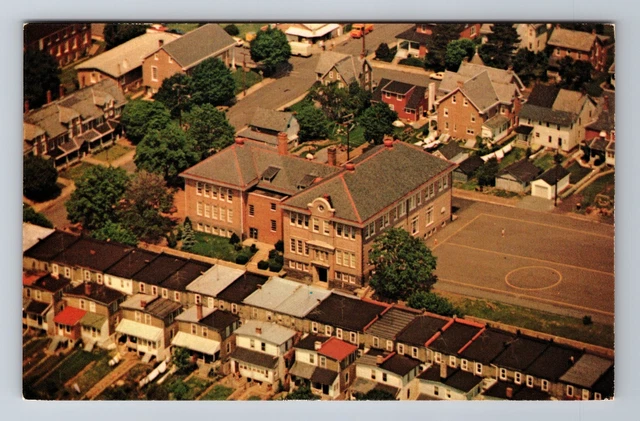 Perkasie PA-Pennsylvania, Third Street Elementary School, Vintage Postcard