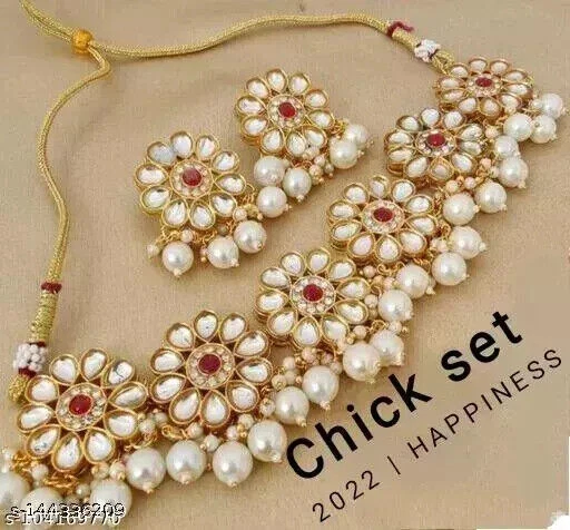 Kundan choker store set gold