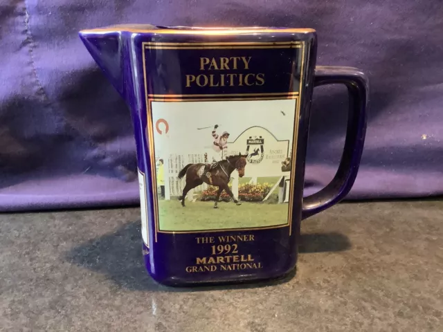 Martell 1992 Grand National Winner Party  Politics  Bar Water Jug (1)