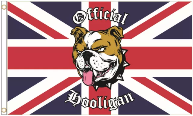 British Bulldog 5'x3' (150cm x 90cm) Union Jack Flag - EXCLUSIVE