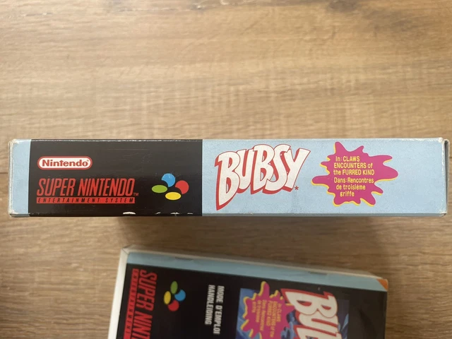 Bubsy - Nintendo SNES- Complet - PAL FAH - Très Bon Etat FR TBE 10