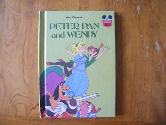 Walt Disney's Peter Pan and Wendy Hard Cover  Book