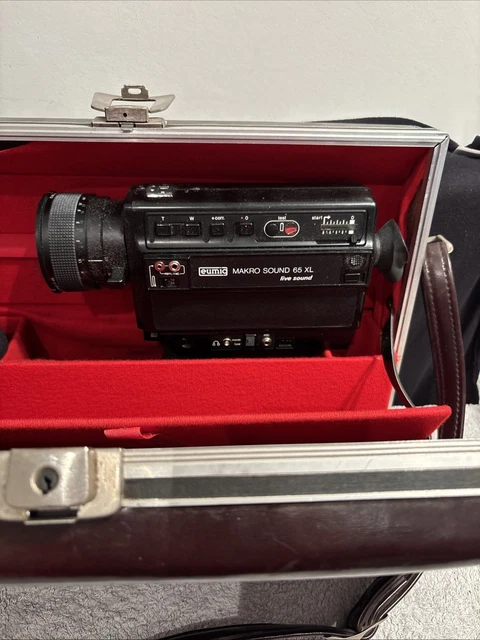 Microphone Pour Projecteur Eumig Super 8 Sonore, Modèle S926GL, Années 80, Fonctionnel