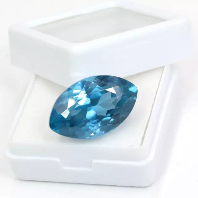 Unbeheizter 18,55 ct natürlicher blauer Spinell, lose Ceylon-zertifizierter...