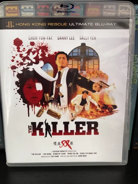 The Killer 2 Disc Bluray John Woo Chow Yun Fat HKR Hong Kong Action