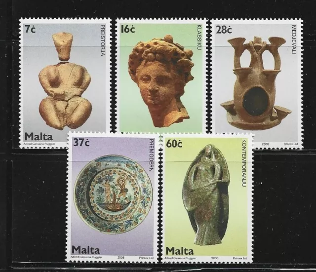 MALTA. Año: 2006. Tema: ARTE. CERAMICAS DE MALTA.