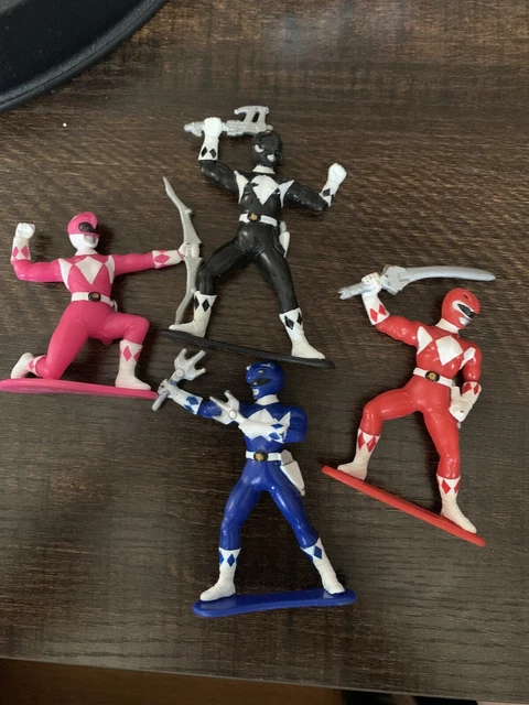 LOTTO DI 5 figurine Power Rangers Mighty Morphin Bandai 1993 vintage ...
