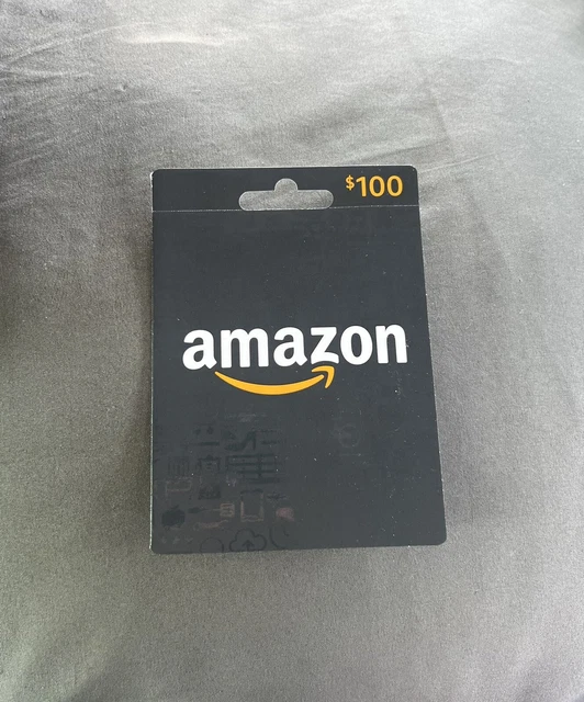 Amazon $100 Gift Card, Physical Card, Brand New