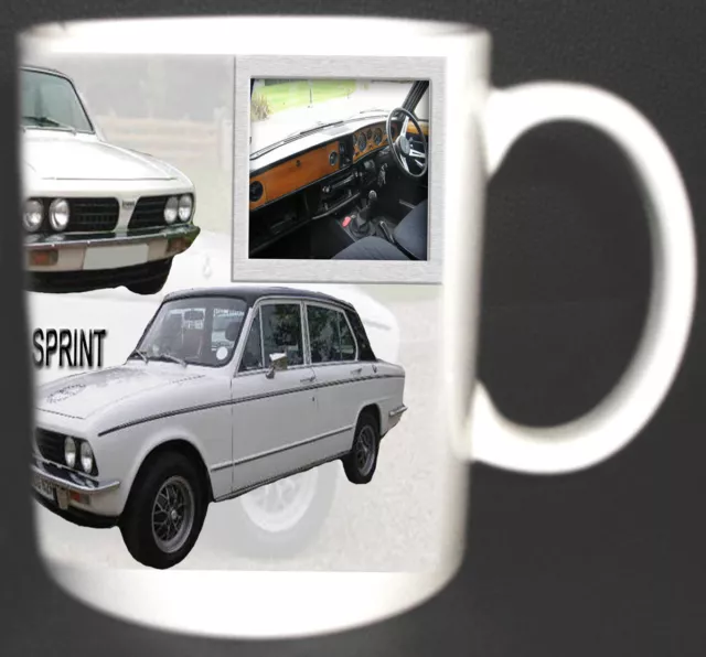 Triumph Dolomite Sprint Classic Car Mug Limited Edition. With History On Back