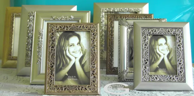 Photo Frames Vintage Picture Frame Antique Ornate Frame 6x4" 5 x 7'' 10x8" A4 *