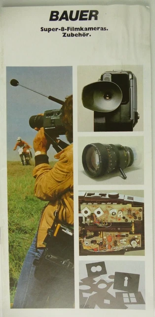 Bauer Super 8 Kameras Zubehör Katalog 1/1978 H-24009