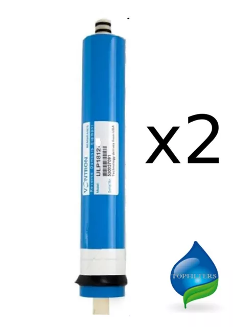 2x Brand New Reverse Osmosis Membrane RO Water Filter 100GPD