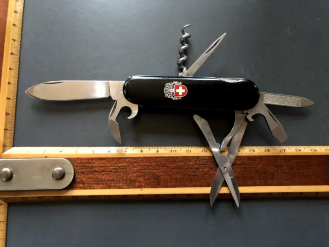couteau WENGER DELEMONT DINASTY GAWAIN rare ancien antique knife coltello messer