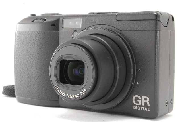 [NEAR MINT w/ Box] Ricoh GR Digital 8.1MP Black Compact Digital Camera JAPAN 2