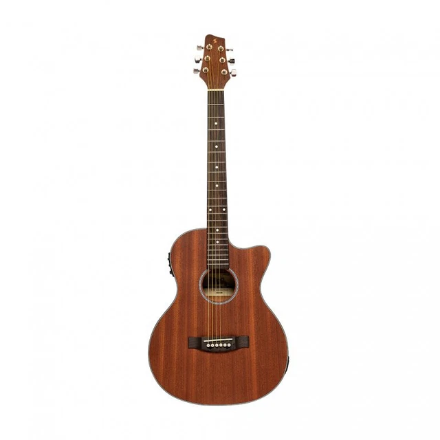 Stagg SA25 ACE MAHO - Guitare électro-acoustique auditorium pan coupé