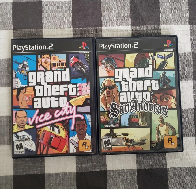 GRAND THEFT AUTO San Andreas and Vice City Combo Bundle (Sony
