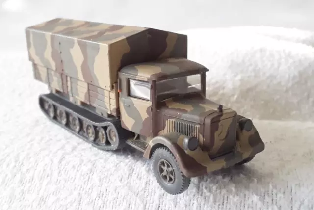 Minitanks, MB L 3500, halftruck, Wehrmacht, Wiking, Camouflage, Herpa Military,