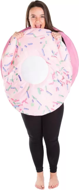 BODYSOCKS Adults Donut Fancy Dress Costume Mens Womens