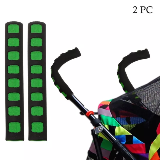 Washable Stroller Handle Cover EVA Foam Strollers Armrest Covers Self-adhesive
