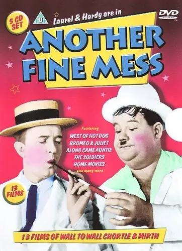 Laurel and Hardy: Another Fine Mess DVD cert U 5 discs FREE Shipping, Save £s