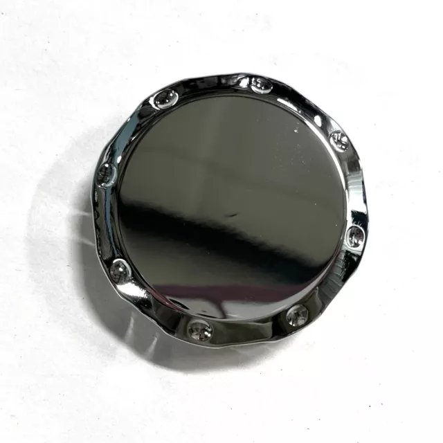 *Clearance* Diamond Cut Chrome Brake Reservoir Cap 06-20 Kawasaki Ninja Zx14