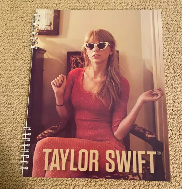 TAYLOR SWIFT SPIRAL Notebooks - Set of 3 - 8.5x11 - School
