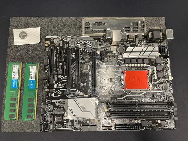 Mb Asus P4B266, Rev 2.01, Skt 478, 6X Pci, 1X Agp,1S/2Usb/P/A/G,Shield - SPW Industrial