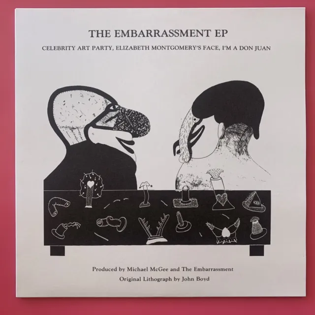 The Embarrassment - S/T EP vinyl Last Laugh kbd post punk US Kansas 12” Reissue