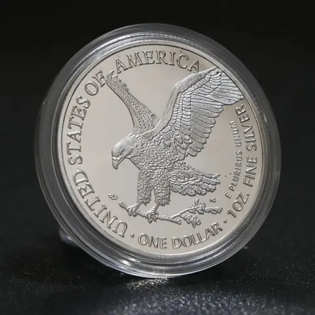 1 oz,999 moneta d'argento, American Eagle, 2021