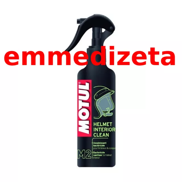 MOTUL M2 INTERIOR CLEAN PULIZIA CASCO - 250 ml - moto cross kart pit bike