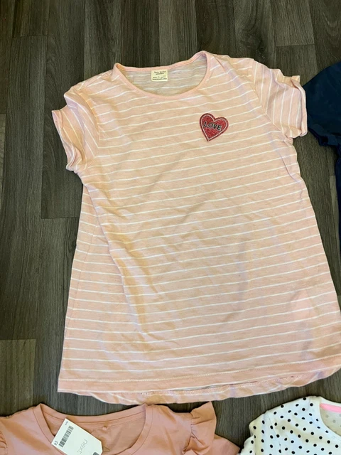 Zara Next Primark Girls Summer T-Shirt Bundle Age 9 Years X5 Bnwt & Vgc 2