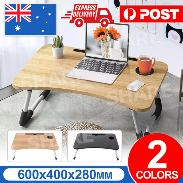 Laptop Table Bed Stand Desk Lap Tray Sofa Computer Portable Foldable Adjustable