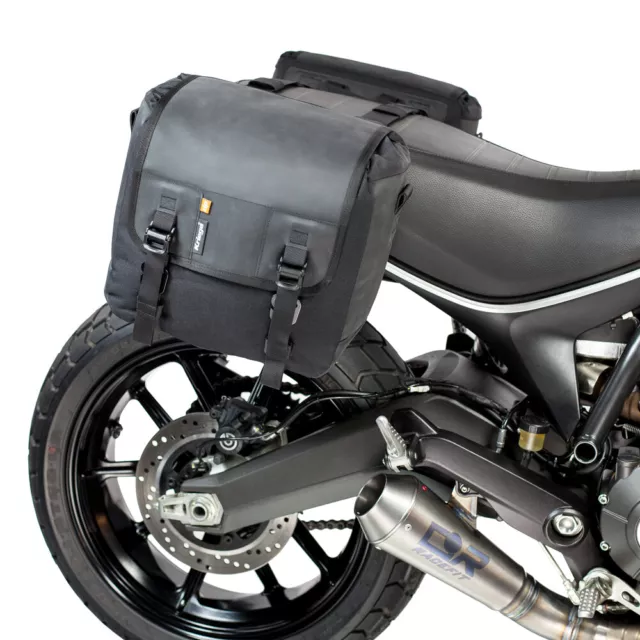 Kriega Duo 2x 14 Litre - Sacoche de Selle Moto Bagages Étanche Cordura 3