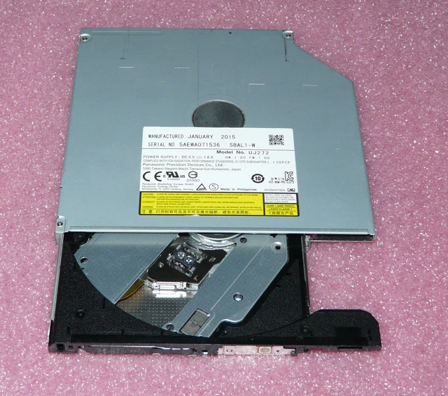 Bd Rom Laufwerk Erkennt Keine Blu Ray PANASONIC BLU-RAY BD-ROM DVD Brenner UJ272 Ultra Slim SATA Notebook