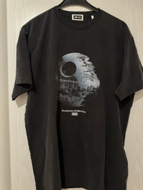 Kith x Star Wars black T-Shirt Size L, brandneu mit Etikett