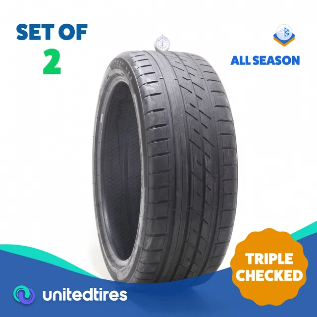 Set of (2) Used 265/40R22 TBB TX-01 106V - 7/32