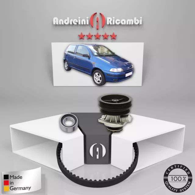 Kit Distribuzione + Pompa Acqua Fiat Punto 1.4 Gt Turbo 96Kw 131Cv 1996 ->