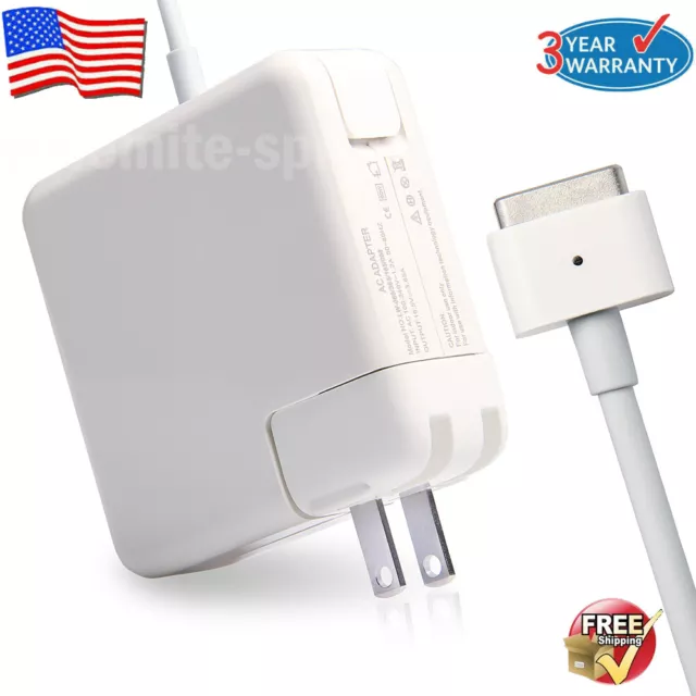 60W T-Tip AC Power Adapter Charger for Apple Mac book MacBook Pro 13" 13.3"